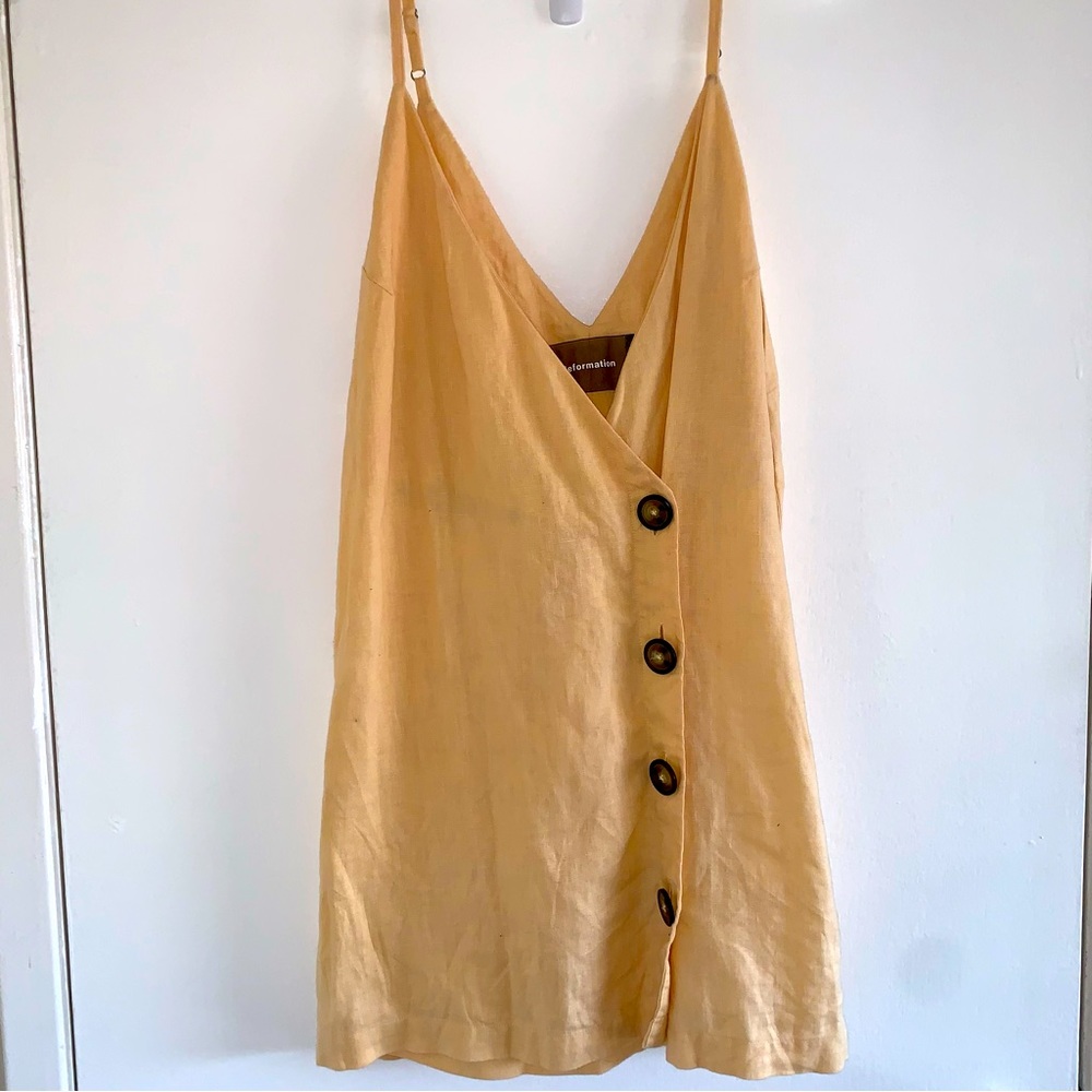 Reformation Linen Mini Dress